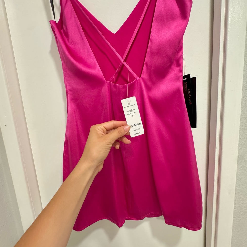 bebe Hot Pink Mini Dress